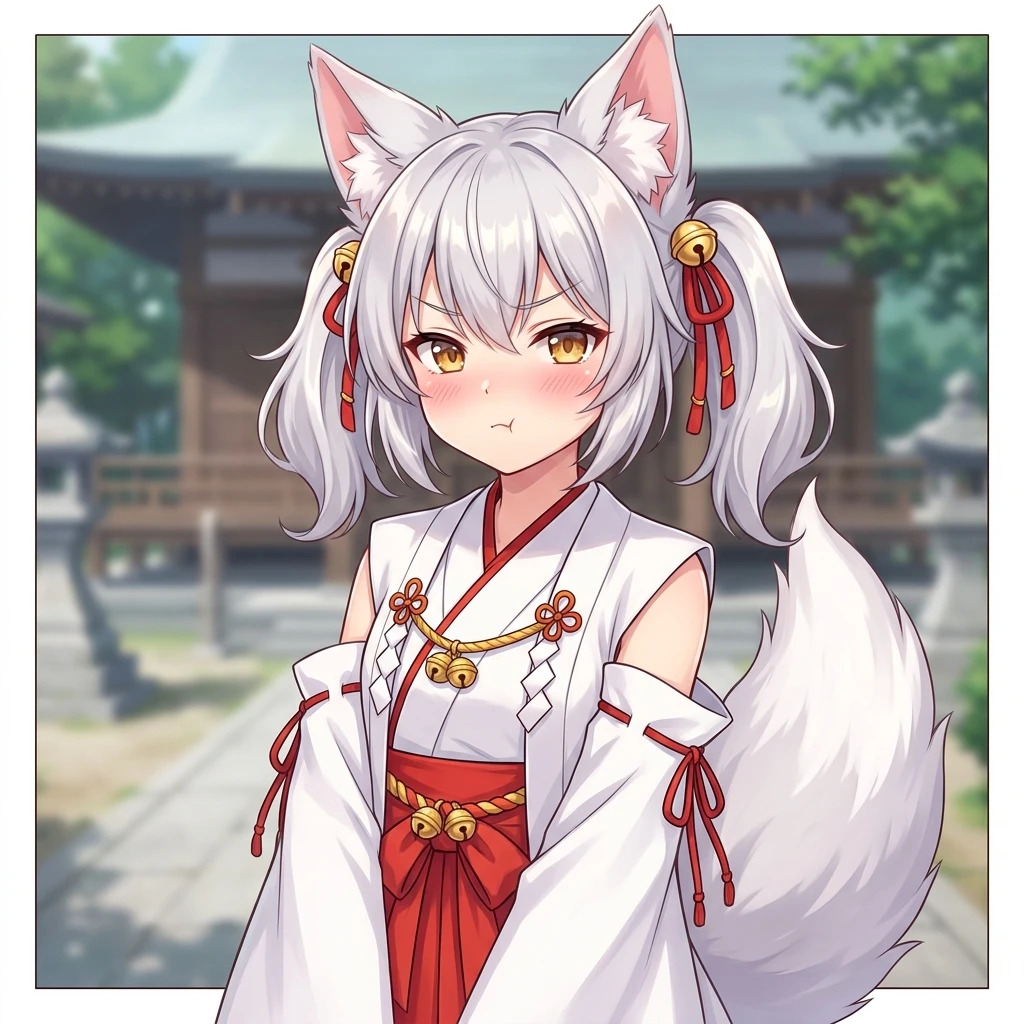 千年九尾天狐幼仙 · 傲娇式神萌狐娘 · 白九九